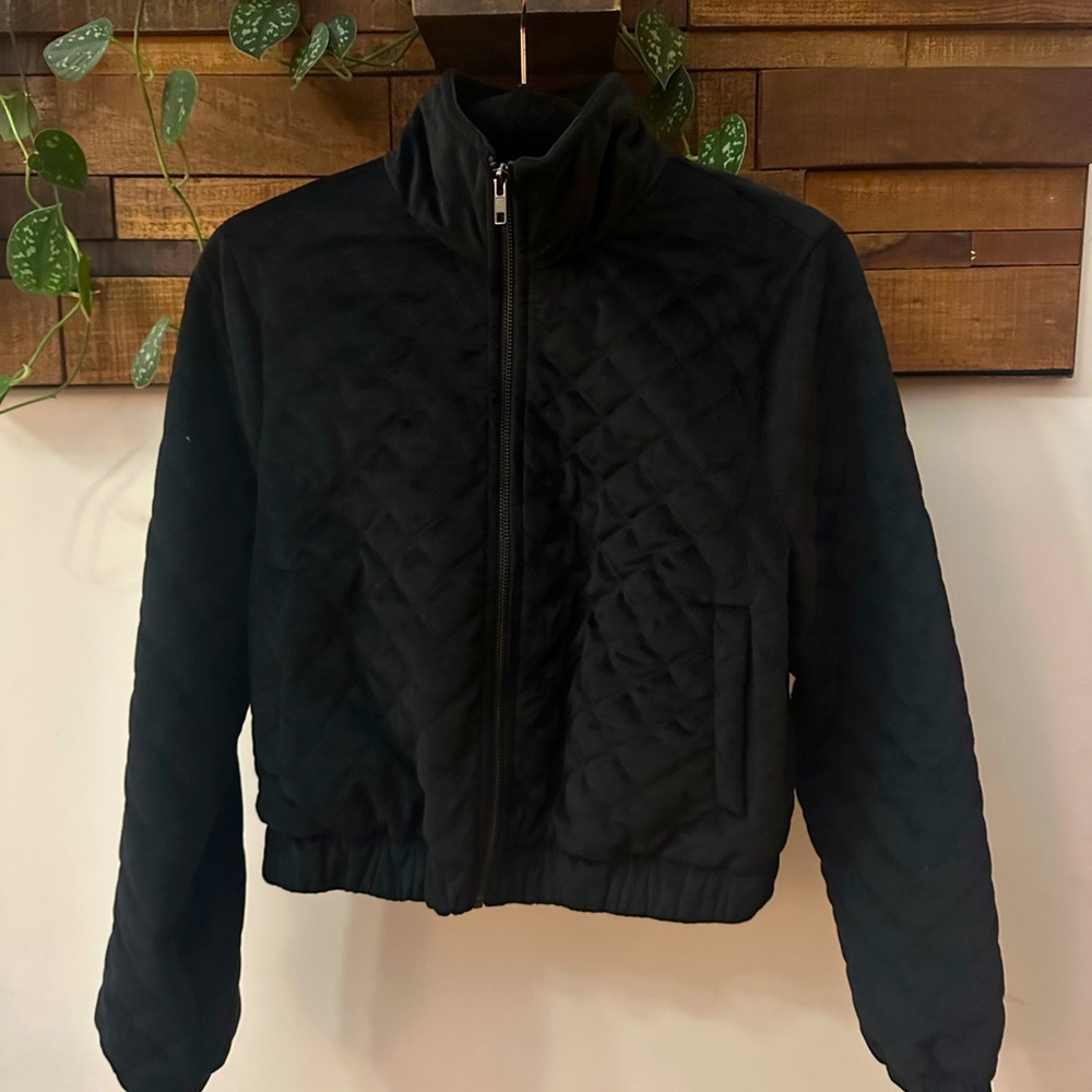 MINKPINK quilted bomber jacket